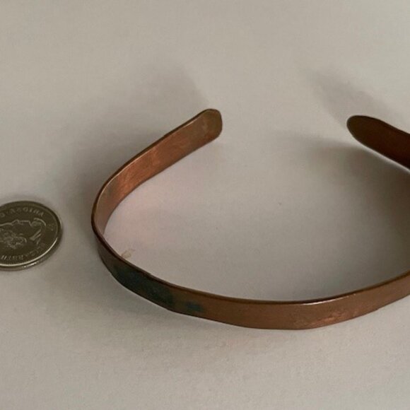 Vtg. COPPER CUFF/BANGLE BRACELETS -  Set of 5, early 1900's - Picture 11 of 11